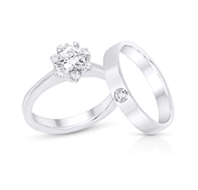 แหวนแต่งงานคู่, แหวนหมั้นเพชร, แหวนหมั้นคู่, แหวนแต่งงานผู้หญิง, แหวนแต่งงานผู้ชาย